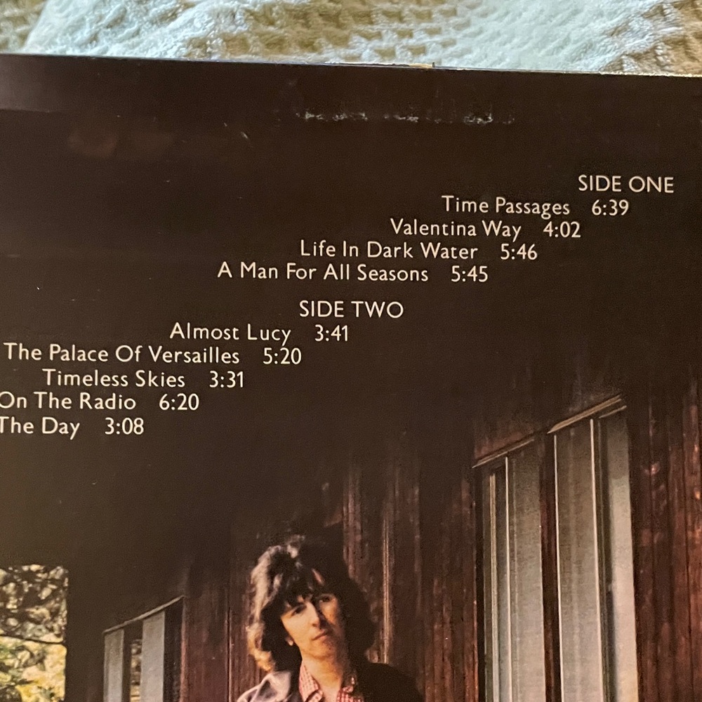 Al Stewart Time Passages vintage Vinyl Record 1978 - Picture 2 of 3